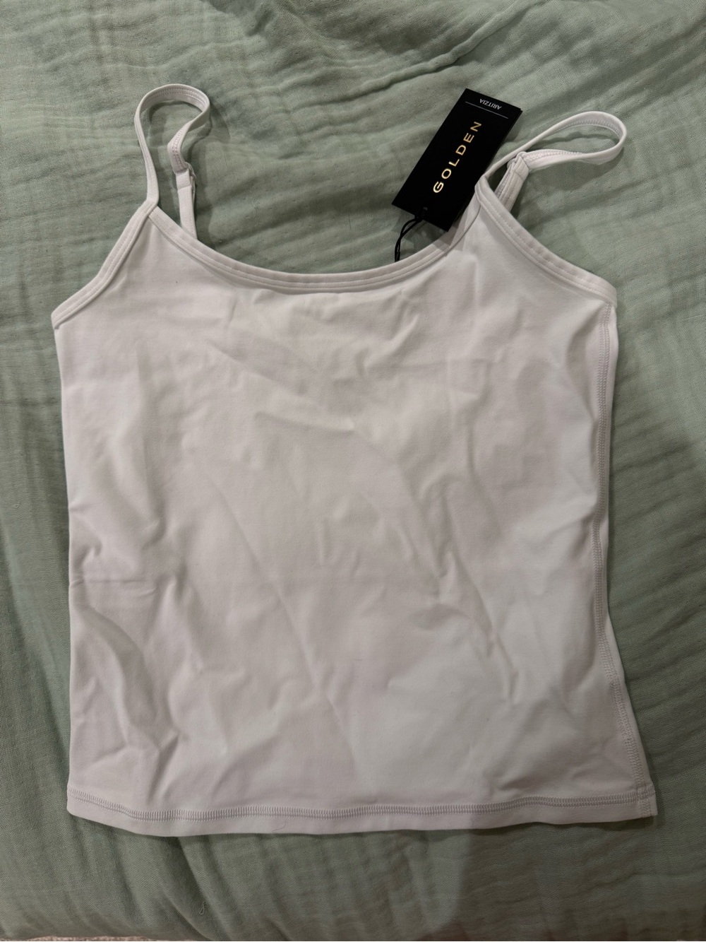 Aritzia TNA golden tank